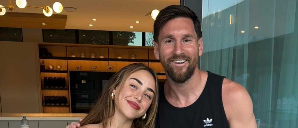 Foto: el sorprendente encuentro de Lionel Messi y Nicki Nicole