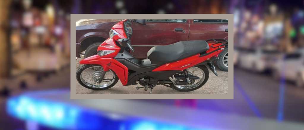 Detuvieron a dos chicos por andar en una moto robada