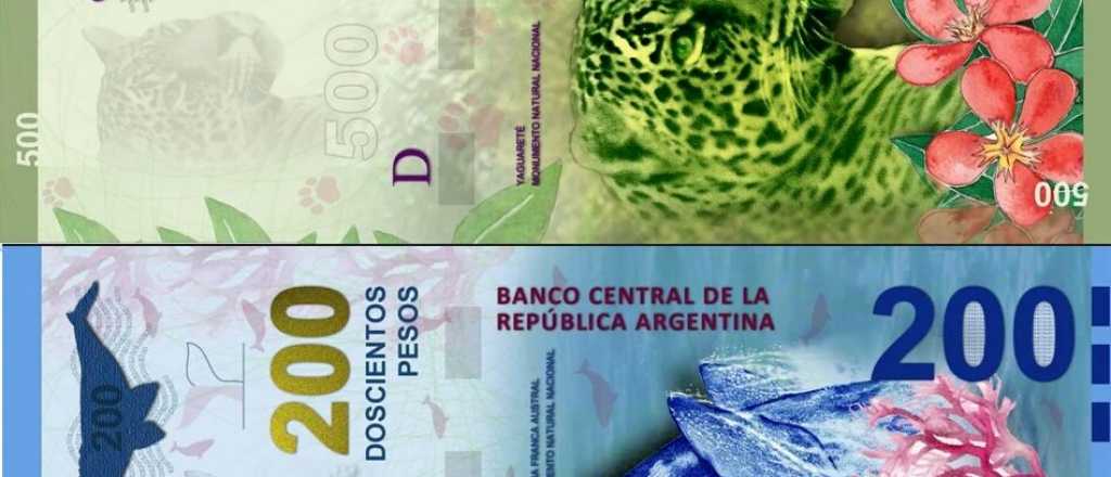 Habrá billetes de $200 y $500 este año y de $ 1000 en 2017