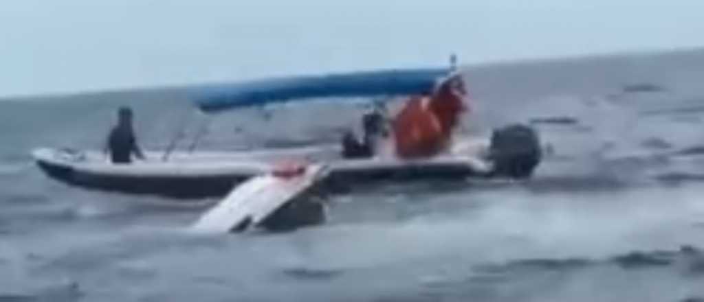 Video: un argentino murió en el choque de dos lanchas en Río de Janeiro