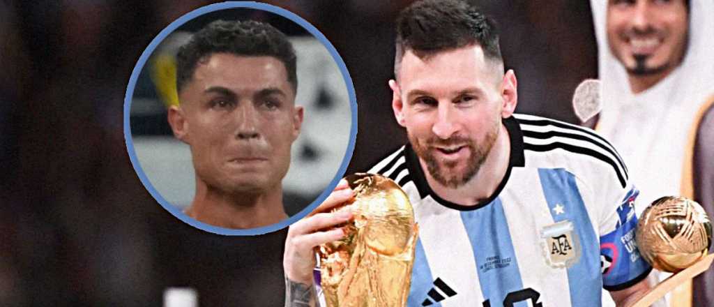 Con una foto de Leo Messi: la picante respuesta de la Liga francesa a CR7