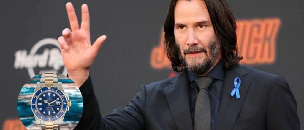 Insólito: encontraron en Chile relojes robados a Keanu Reaves en Hollywood