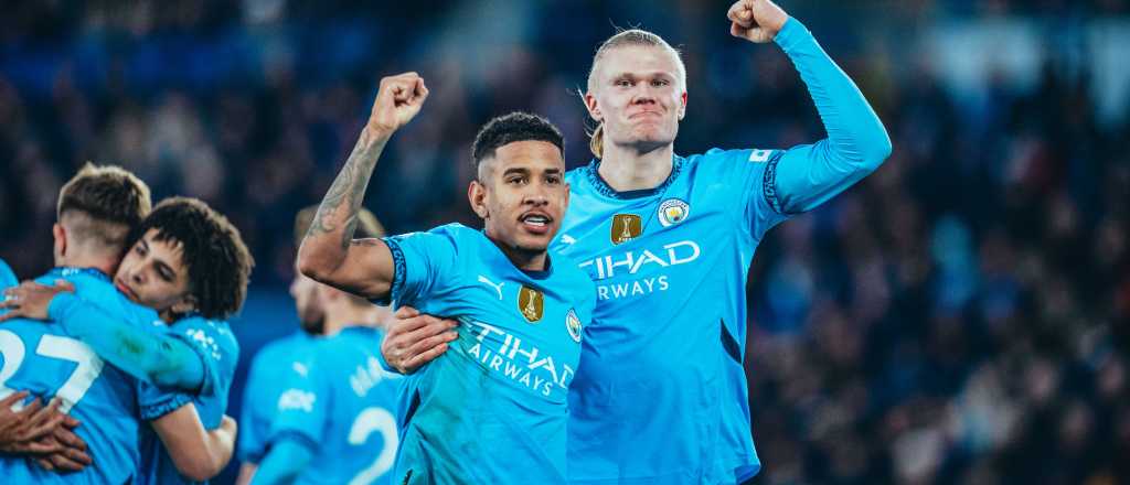 ¡Al fin! Manchester City cortó su mala racha y venció al Leicester