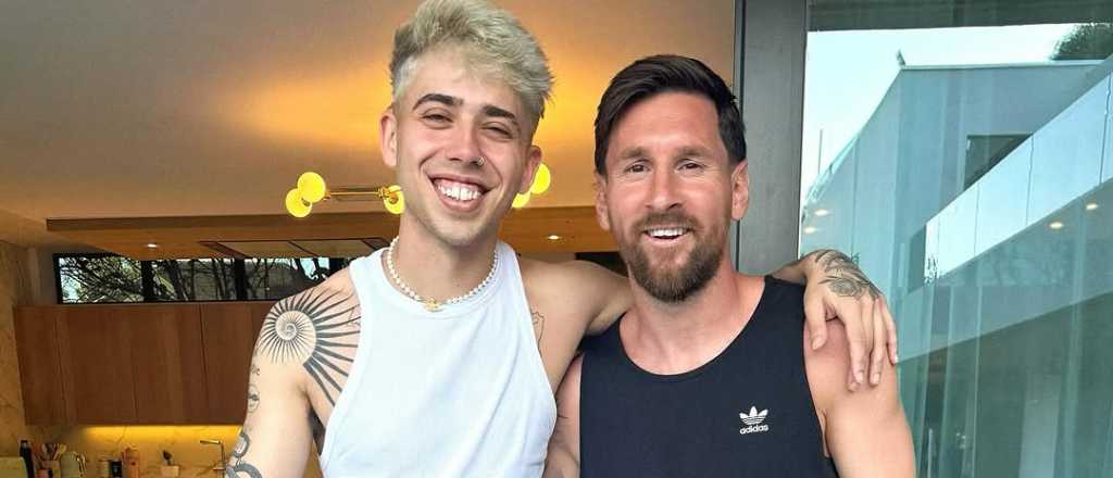 La foto de Messi y  Luck Ra que hizo estallar las redes