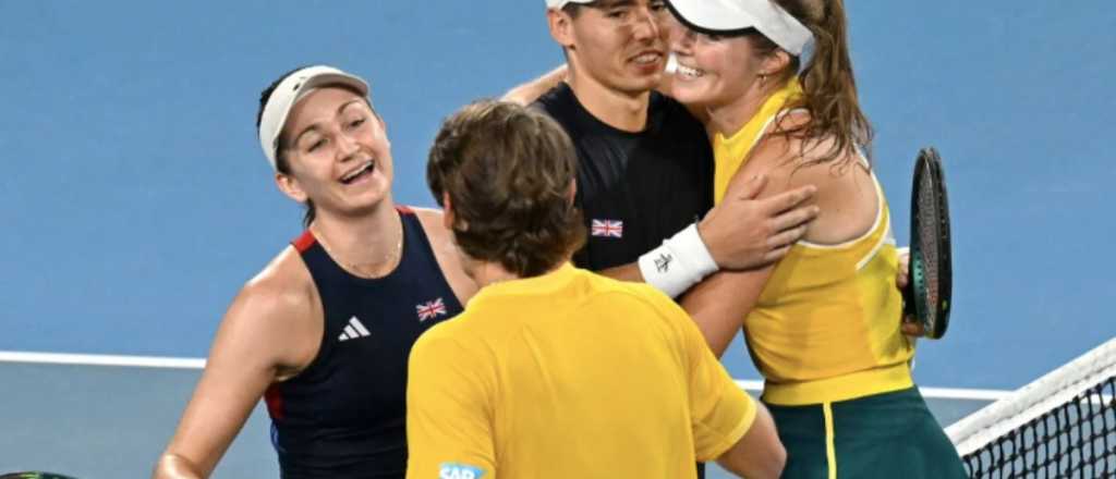 Argentina, lejos en la United Cup de tenis