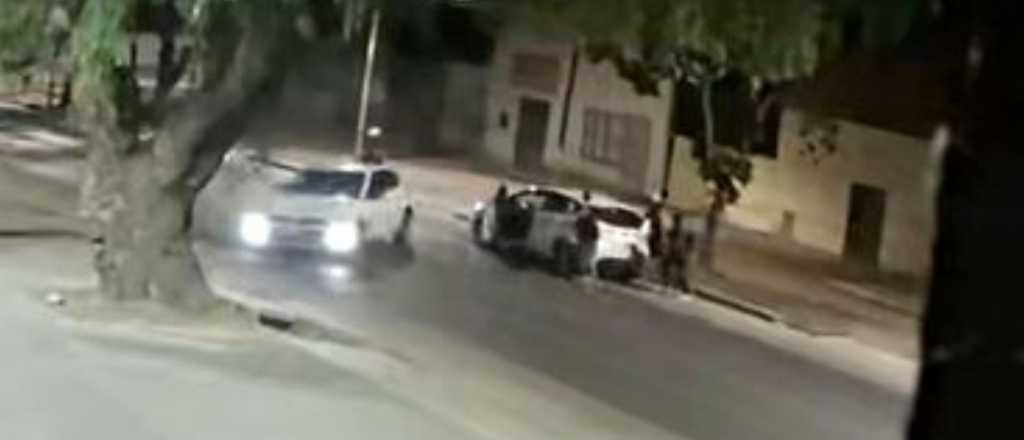 Video: intentaron robarle el auto en Guaymallén con su hijo adentro