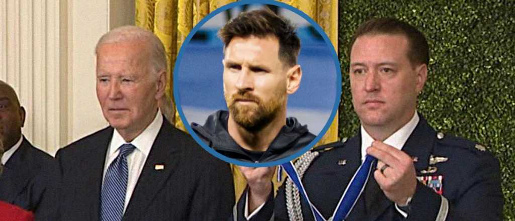 Messi no fue al homenaje en la Casa Blanca y Joe Biden ni lo nombró