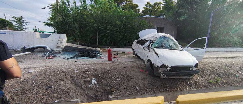 Un joven conductor borracho volcó y mató a un motociclista en Junín