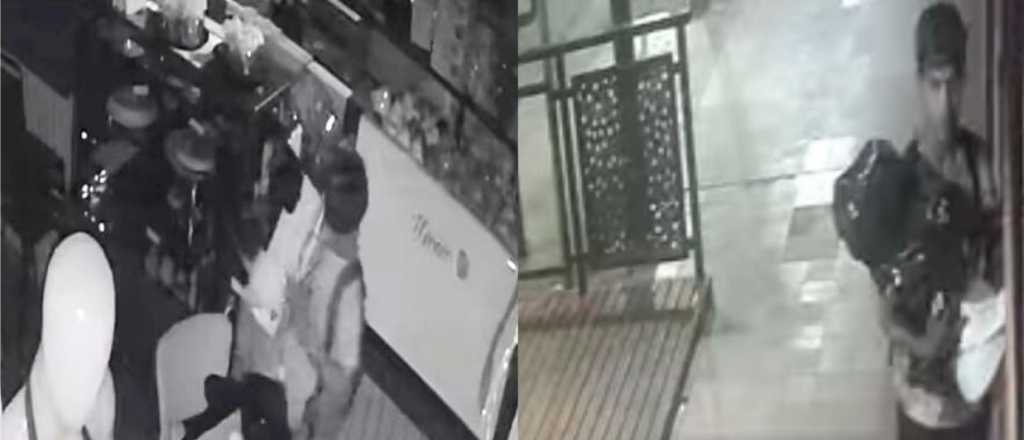 Video: así detuvieron al sospechoso de robar en un café del Centro