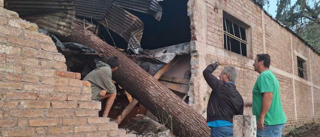 Ayuda oficial para las familias afectadas por la tormenta en San Rafael