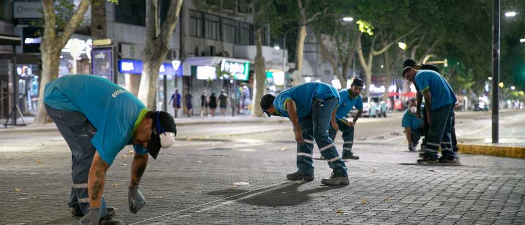 En qué consiste el operativo nocturno que Ciudad hizo en calle San Martín