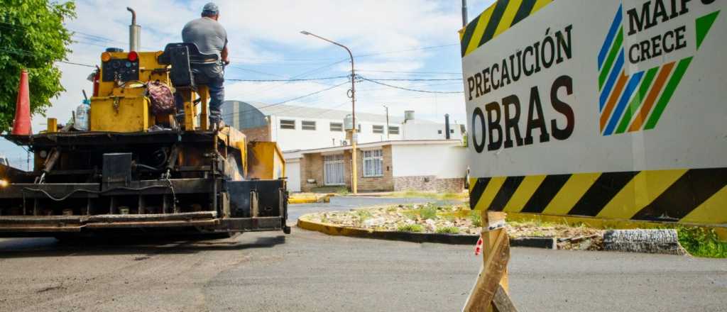 Maipú busca aumentar su traza vial asfaltada con un ambicioso proyecto