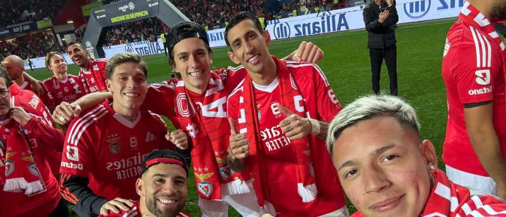 Di María y Otamendi se consagraron campeones en Portugal