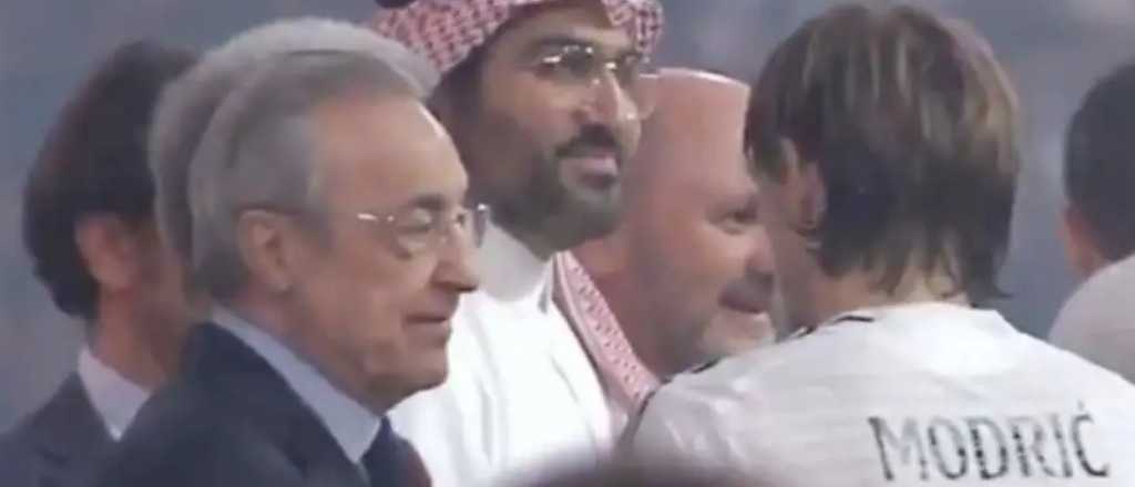 La insólita frase de Florentino a Modric tras la humillación del Barcelona