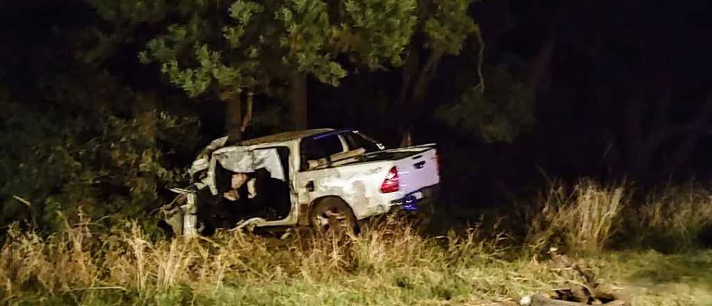 Manejaba muy ebrio y chocó de frente contra una trafic en Luján