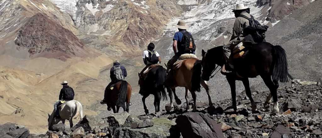 Un turista uruguayo murió durante una cabalgata en El Sosneado