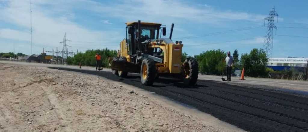 Repararon un tramo del Lateral Norte del Acceso Este en San Martín