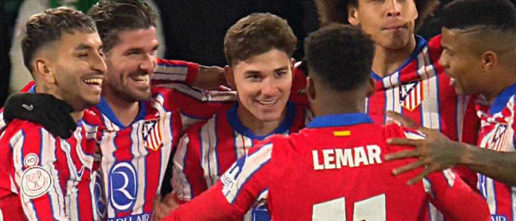 Video: Julián Álvarez tardó tres minutos en marcar y el Atleti no para de ganar