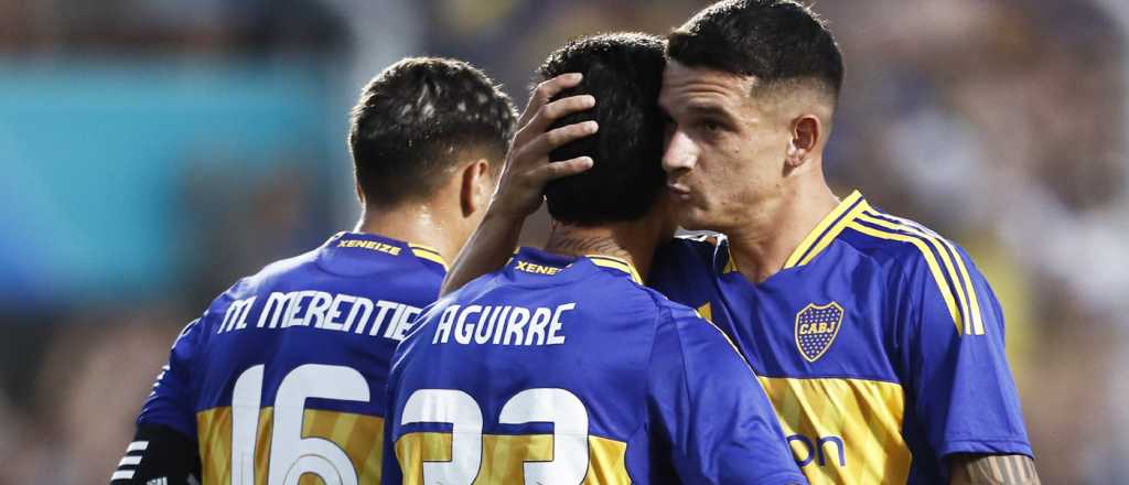 Boca empezó el año con un buen triunfo sobre Juventude