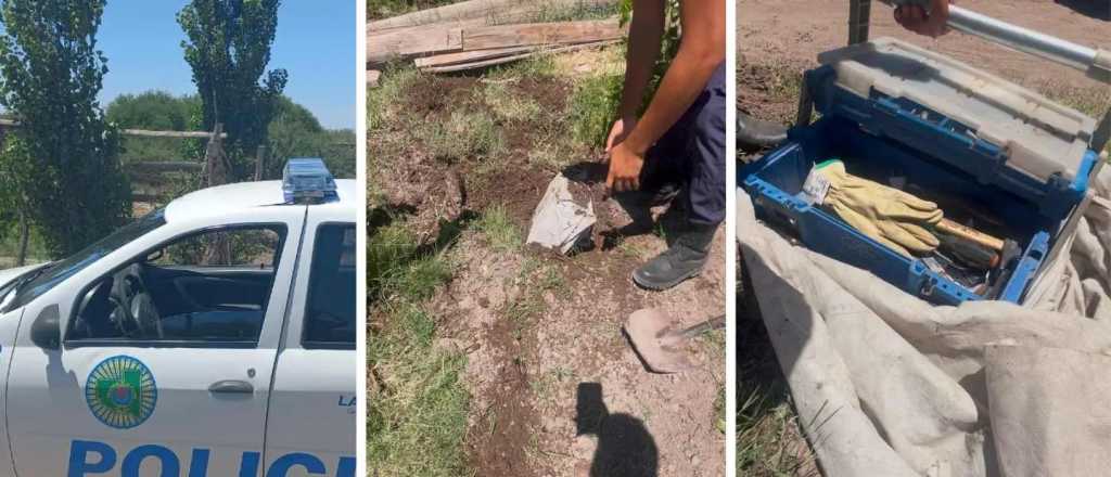 Un mendocino fue detenido en La Pampa por robar una caja de herramientas