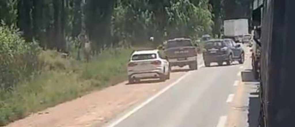 Video: la irresponsabilidad de los conductores en Alta Montaña