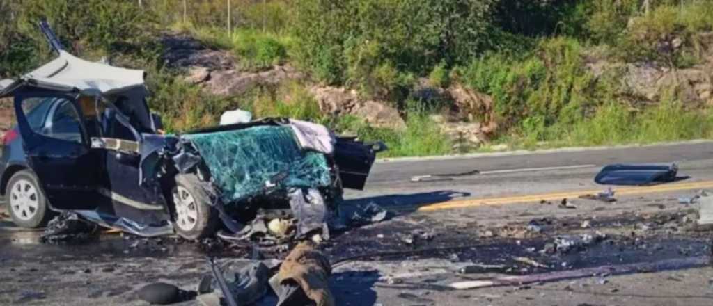 Choque brutal en las Altas Cumbres: cuatro muertos y un bebé herido