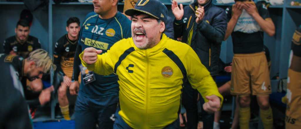 Un club mexicano recordó a Maradona con un video conmovedor