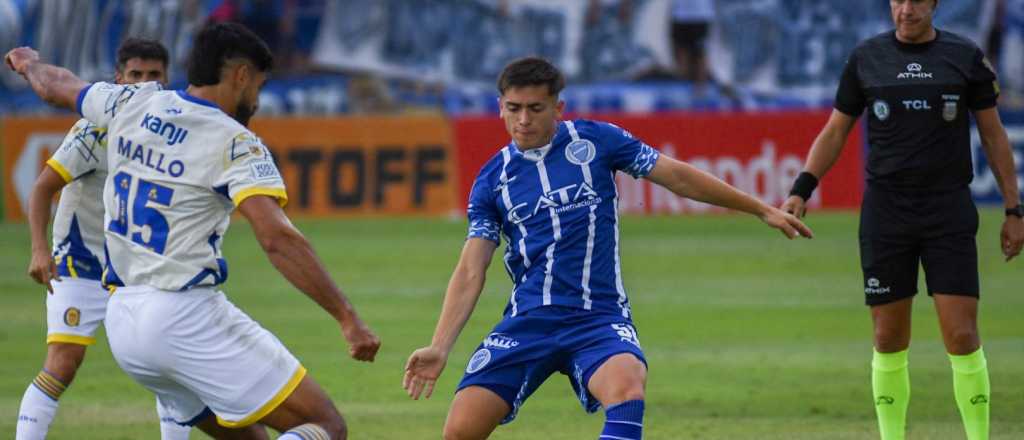 Godoy Cruz tuvo un pésimo debut y fue goleado por Rosario Central