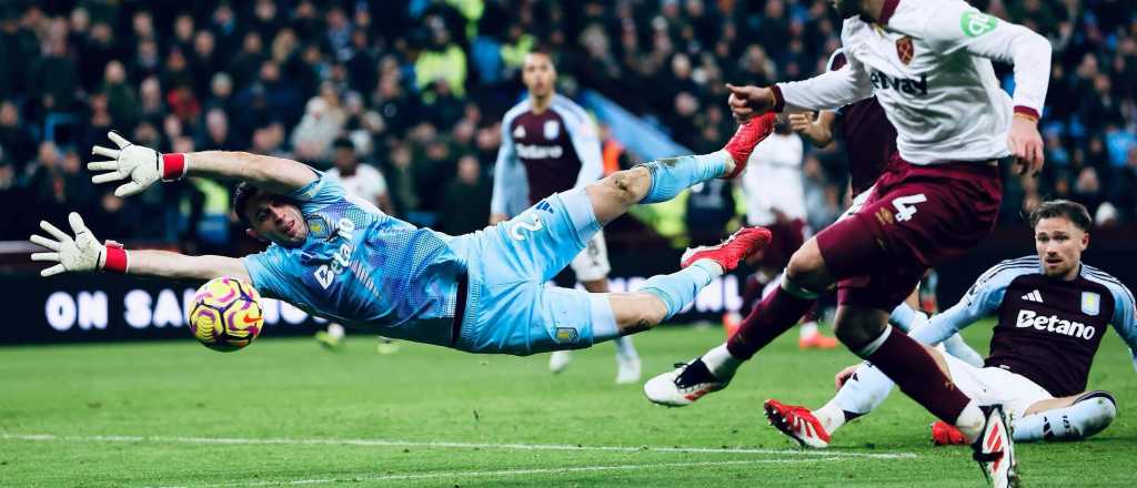 "¡Frustrante!": la bronca del Dibu tras el empate entre Aston Villa y West Ham