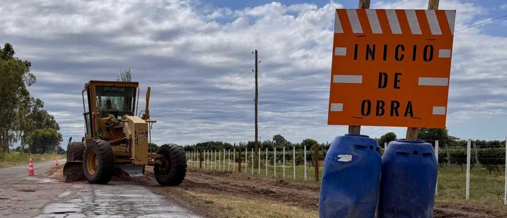 Iniciaron las obras para la reparación de dos rutas del Sur provincial