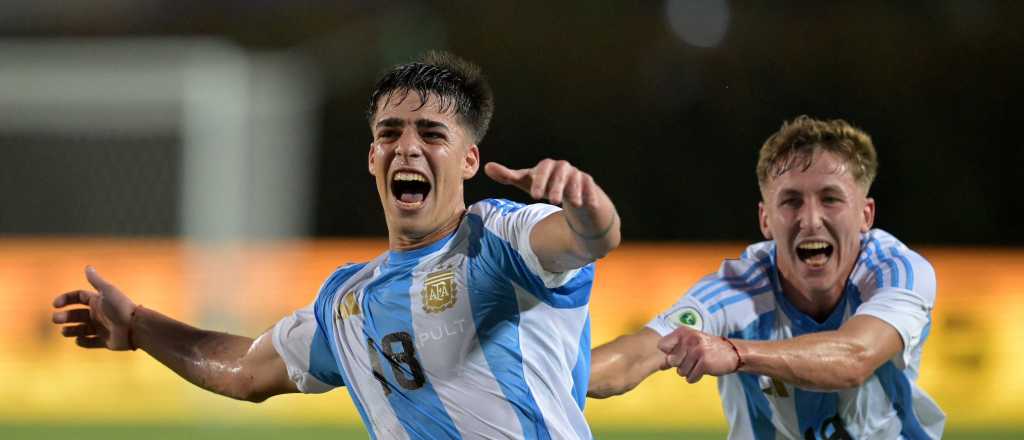 El sub 20 de Argentina golpeó sobre el final y le ganó 1 a 0 a Bolivia