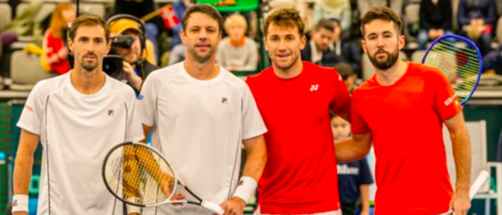 Triunfo del dobles argentino para poner la serie arriba ante Noruega