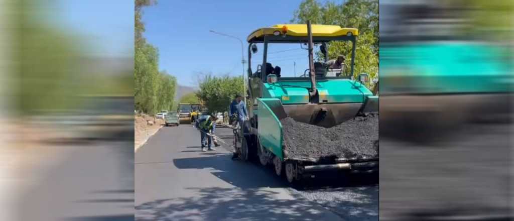 Asfaltan más de 150 mil metros cuadrados de calles en el barrio Infanta