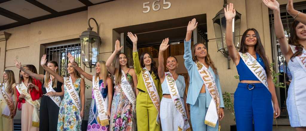 Las 18 reinas departamentales iniciaron la Convivencia Real