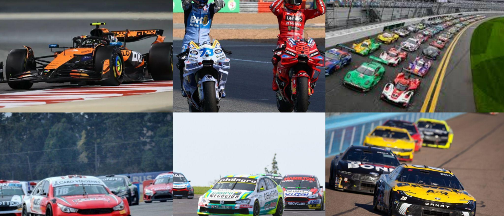 La agenda completa de automovilismo y motociclismo para el fin de semana