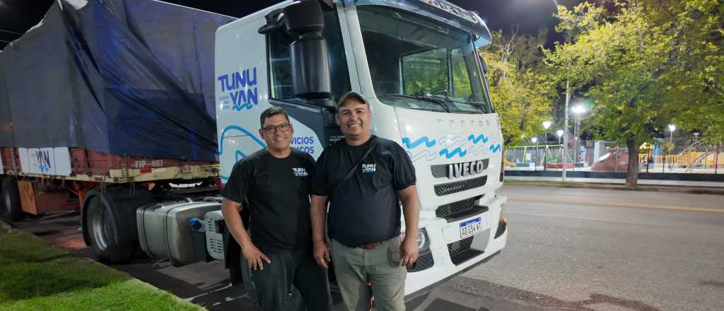 Desde la ciudad del Agua: Tunuyán envió agua potable a Bahía Blanca