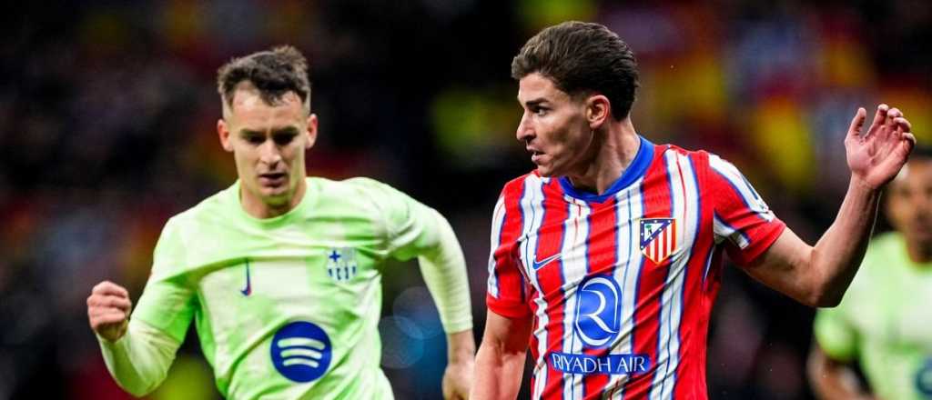 Julián marcó un golazo, pero el Atleti perdió en el final contra Barcelona