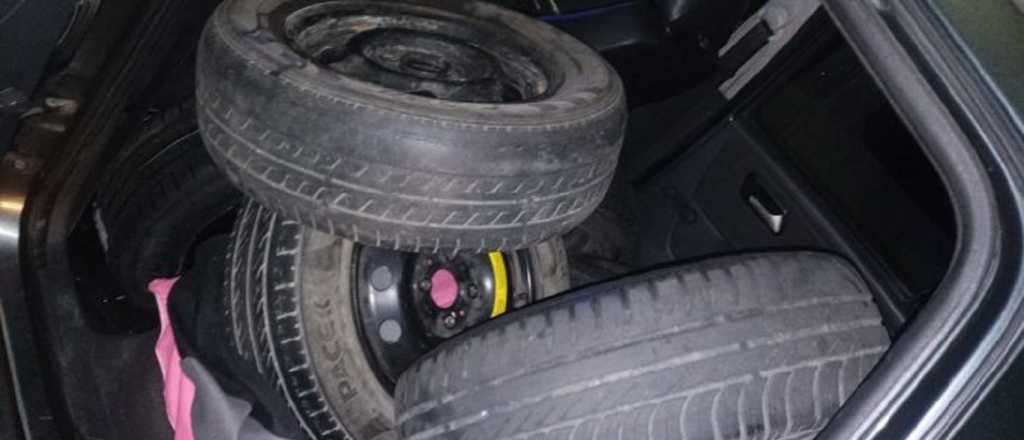 Persiguieron y capturaron a ladrones de ruedas en Godoy Cruz