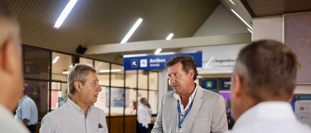 Cómo fue la gestión para reactivar la obra en el aeropuerto de San Rafael