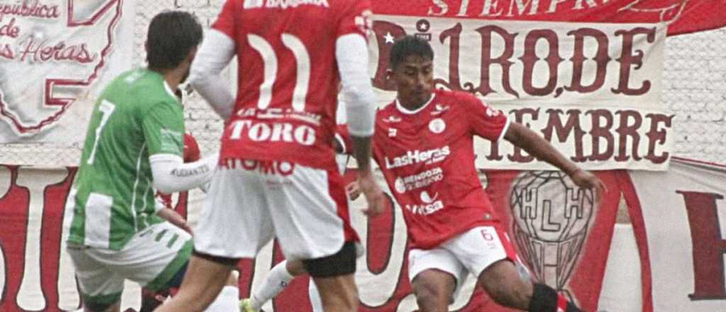 Huracán Las Heras logró un triunfo agónico sobre Estudiantes de San Luis
