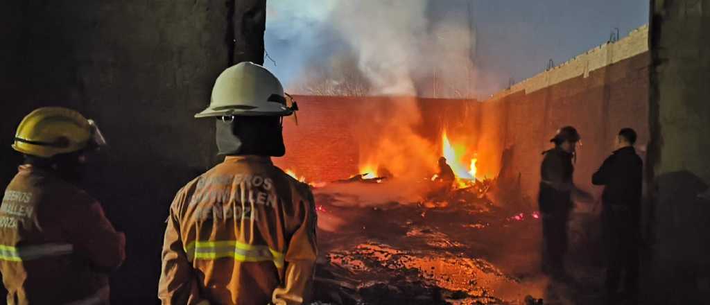 Una familia con graves quemaduras tras un incendio en Guaymallén