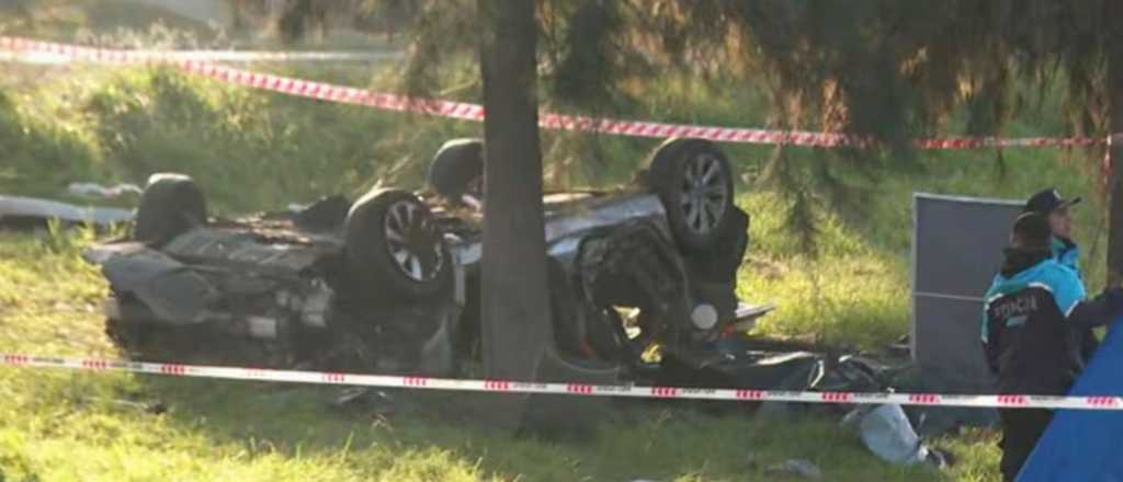Video: cinco jóvenes muertos en un vuelco en Buenos Aires