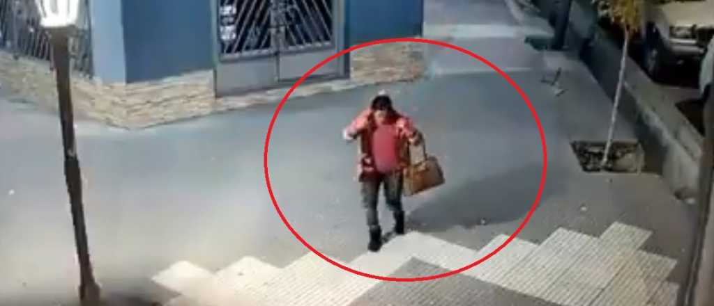 Video del camión que se quedó sin frenos: una mujer se salvó de milagro