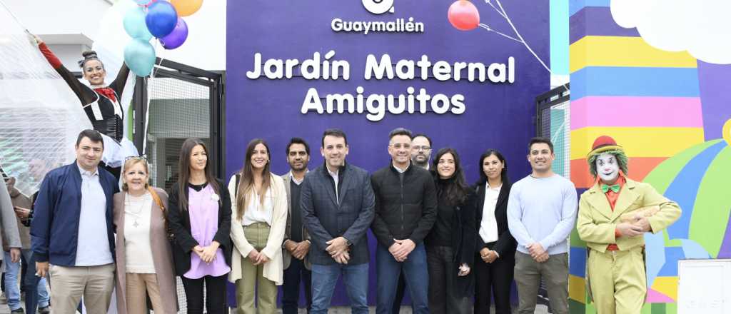 Guaymallén inauguró la nueva sede del jardín maternal Amiguitos