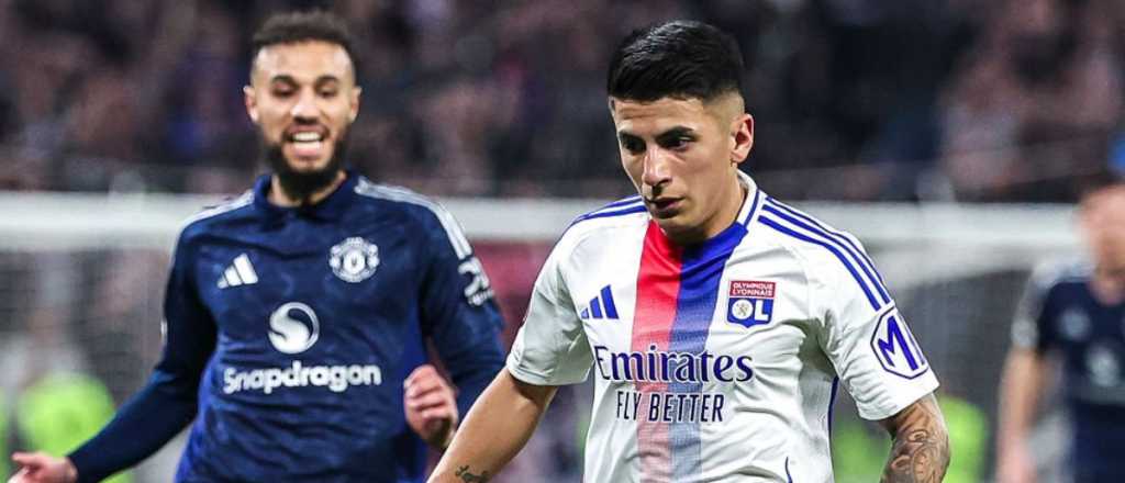 Golazo de Thiago Almada en el emotivo empate entre el Lyon y el United