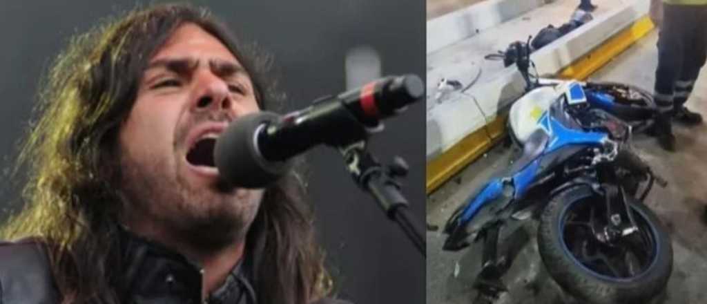 El cantante de la Mancha de Rolando aplastó y arrastró una moto