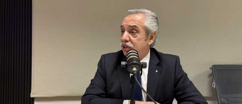 Alberto Fernández dio una entrevista y dijo que la foto de Fabiola "es falsa"