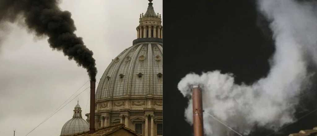 Fumata negra y blanca: qué significan los humos del Cónclave en el Vaticano