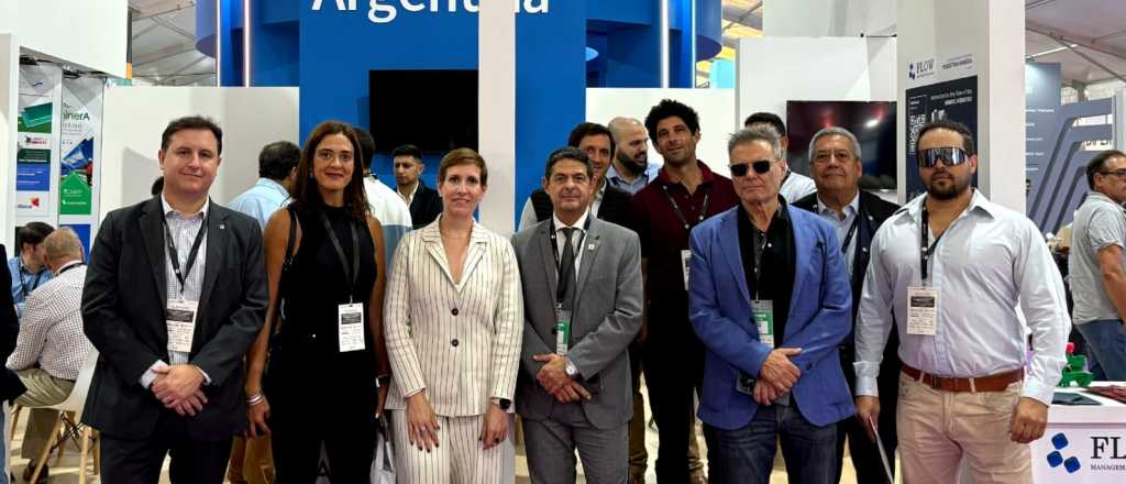 Mendoza en la Expomin: "Hay sinergia entre el sector público y el privado"