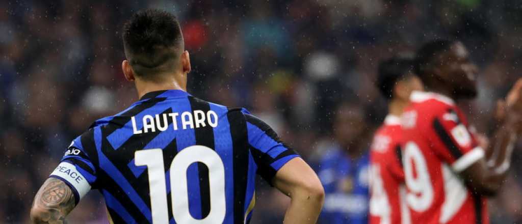 El Milan goleó al Inter de Lautaro y truncó el sueño del triplete
